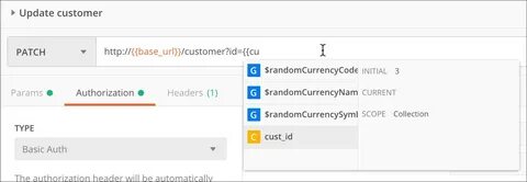 Collection variables