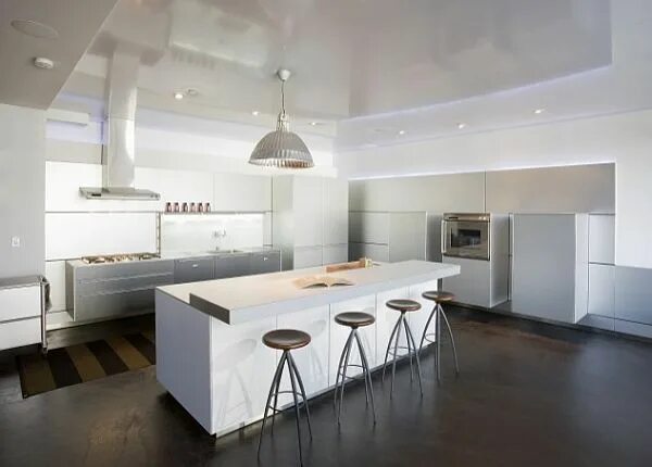 Потолок кухни дизайн современный Cartongesso: proprietà, tipologie, utilizzi e costi del materiale Kitchen design