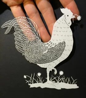 Птички вырезание из бумаги