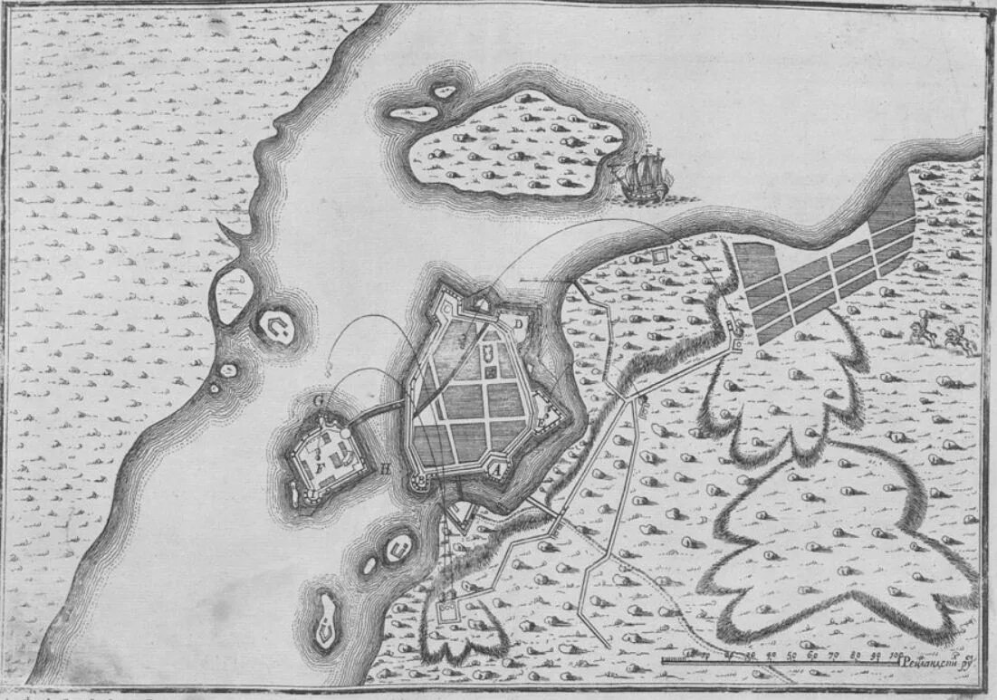 Осада планы. План осады кексгольма в 1710 году. осада кексгольма 1710. осада кексгольма 1710 карта. взятие крепости кексгольм.