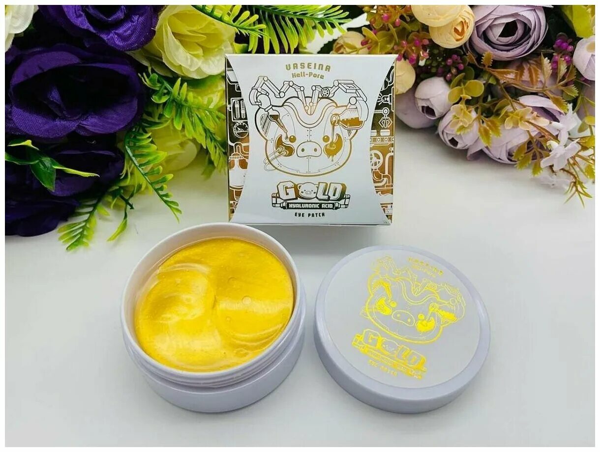 Elizavecca Milky Piggy Hell Pore Gold Hyaluronic acid Eye Patch. Патчи vaseina Hell Pore. Elizavecca Milky Piggy Hell-Pore Gold Hyaluronic acid Eye Patch гидрогелевые патчи 60шт. Гидрогелевые патчи для глаз vaseina Hell-Pore Gold Hyaluronic acid Eye Patch 60шт.