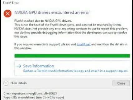 Nvidia crash