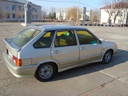 Ваз 2114 желтая