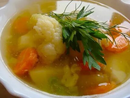 Суп с капустой и морковкой