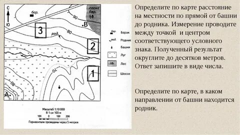 Как узнать направление на карте