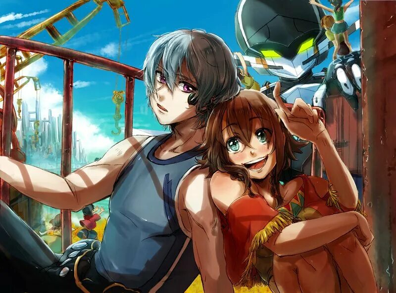 аниме гаргантия на зелёной планете эми. Suisei no gargantia (гаргантия на зеленой планете. аниме suisei no gargantia. Amy гаргантия. гарантия на зелёной планете ледо.