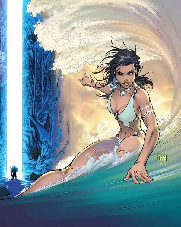 Fathom. Комиксы fathom aspen. michael turner художник.