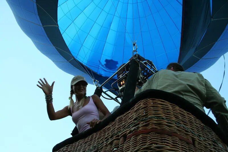 очнулась на воздушном шаре