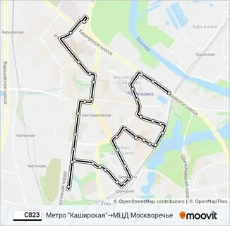 С823 автобус маршрут остановки