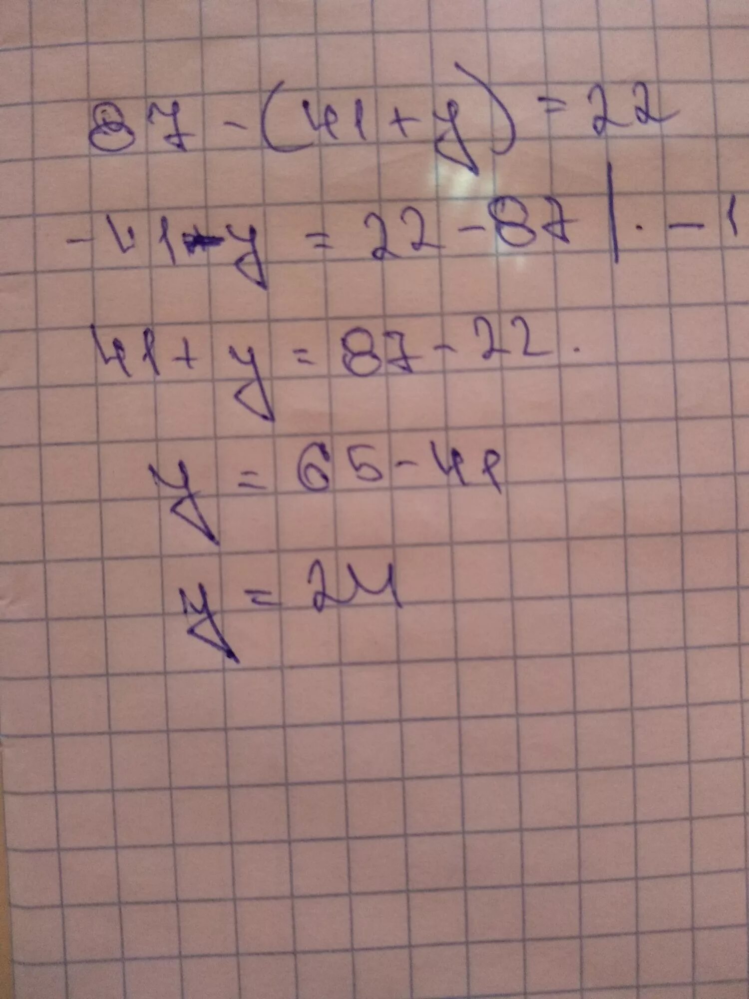 2 2 2 2 равно 22 решение. 87-(41+у)=22. уравнение 87- 41+y 22. 87-(41+х)=22. решение уравнения 87-(41+y)=22.