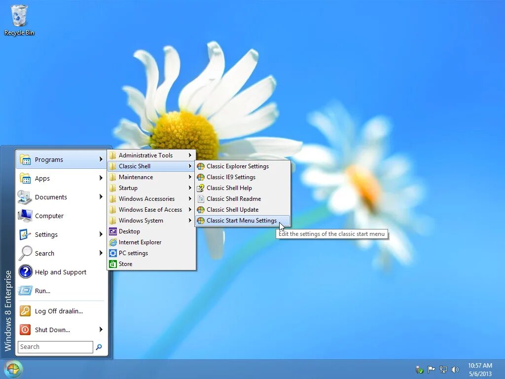 Оболочка виндовс. Classic shell. 1. Windows classic. Classic shell windows 8.