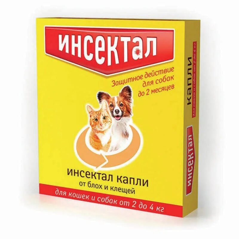 Средства от клещей для собак и кошек. Капли для кошек и собак Инсектал, 4-10 кг. Инсектал капли от клещей/блох д/собак 4-10кг пипетка x 0,8мл. Инсектал капли от блох и клещей для собак от 4 до 10кг 0.8мл. Инсектал капли от клещей и блох для собак 4-10кг*60.