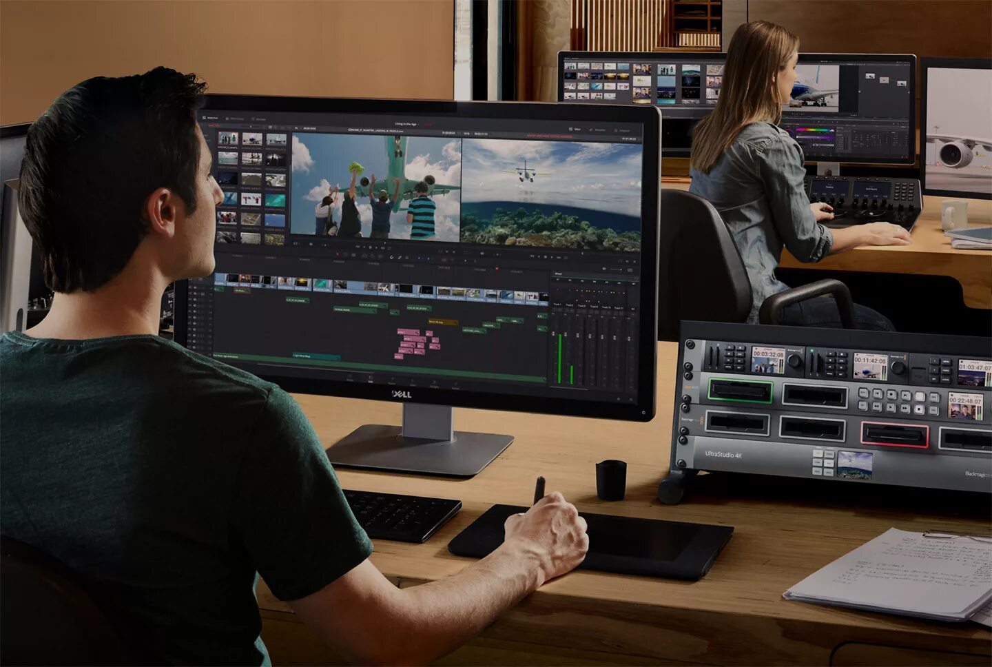 Видеомонтаж DAVINCI resolve. Blackmagic Design DAVINCI resolve Studio 18. DAVINCI resolve монтаж. Видеомонтажер DAVINCI resolve.