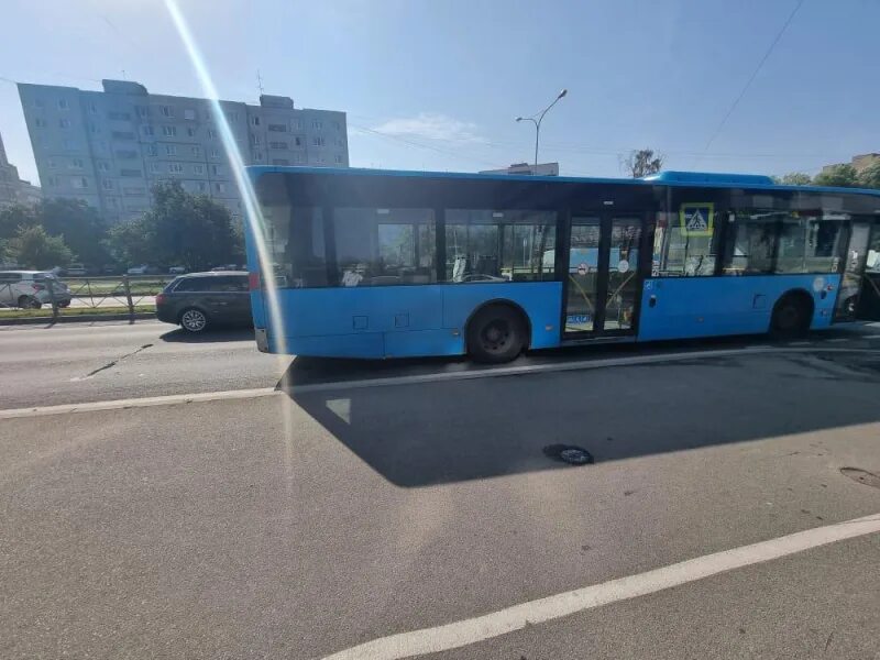 Упавший автобус в петербурге. Калининград автобус дтп. общественный транспорт калининграда. общественный транспорт с рогами. машина автобус.