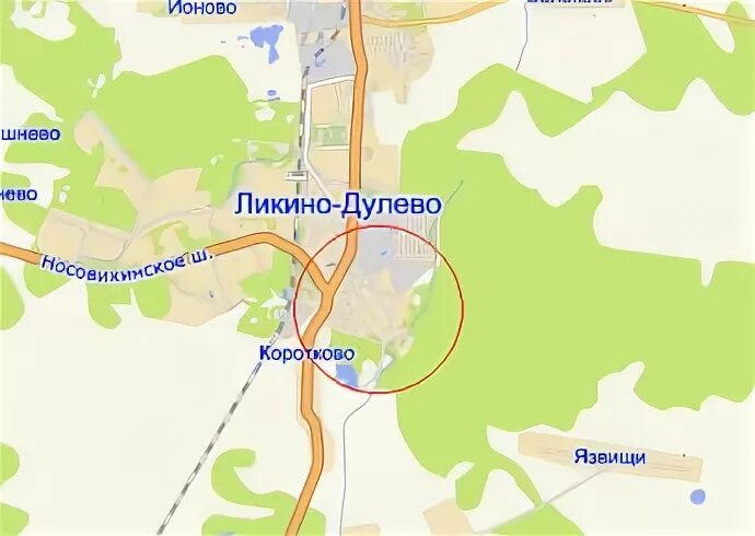 До ликино сколько