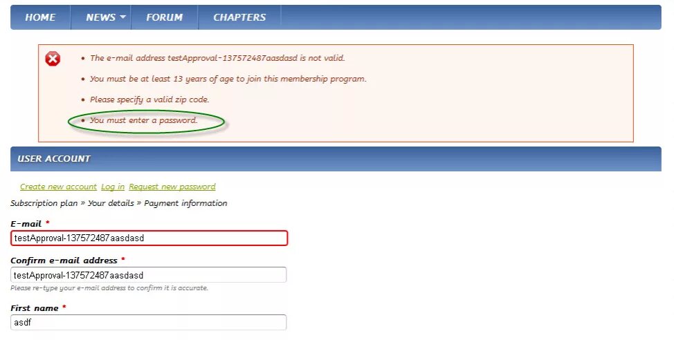 Valid message. Confirm password Error. Not Match password. Validation Errors 1bfca4b6b25ea504. SHAREPOINT Error with password.