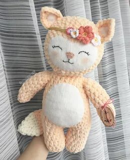 Мягкая игрушка из ниток