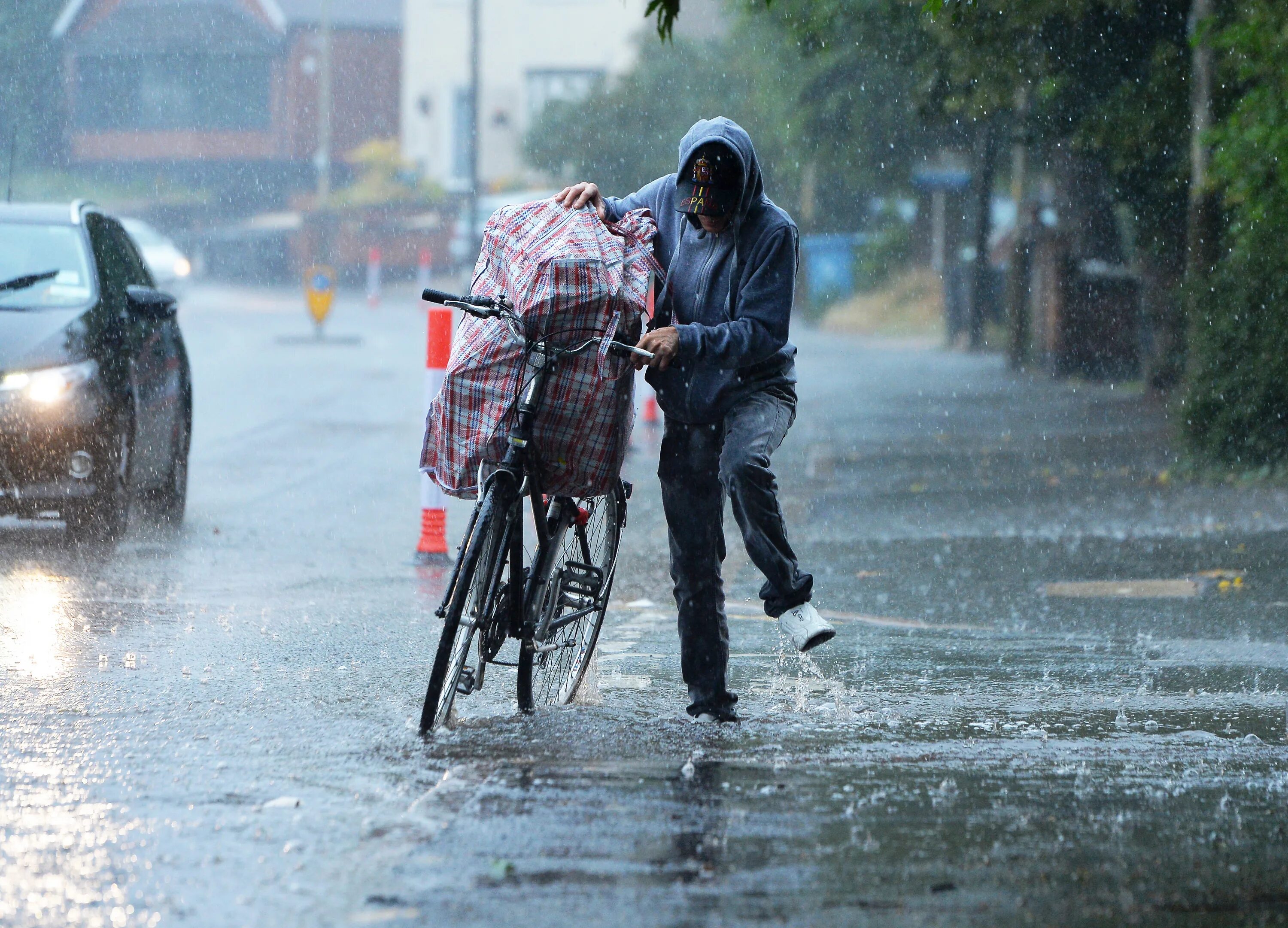 Torrential Rain. Torrential Downpour. Downpour Rain.