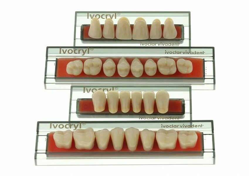 Искусственные зубы Ivoclar-Ivocryl. Гарнитуры зубов Ivoclar a2. Ивокрил зубные протезы. Зубы Ивоклар таблица.