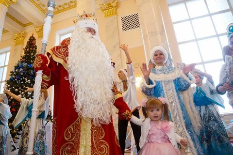 Новогодний утренник с дедом морозом