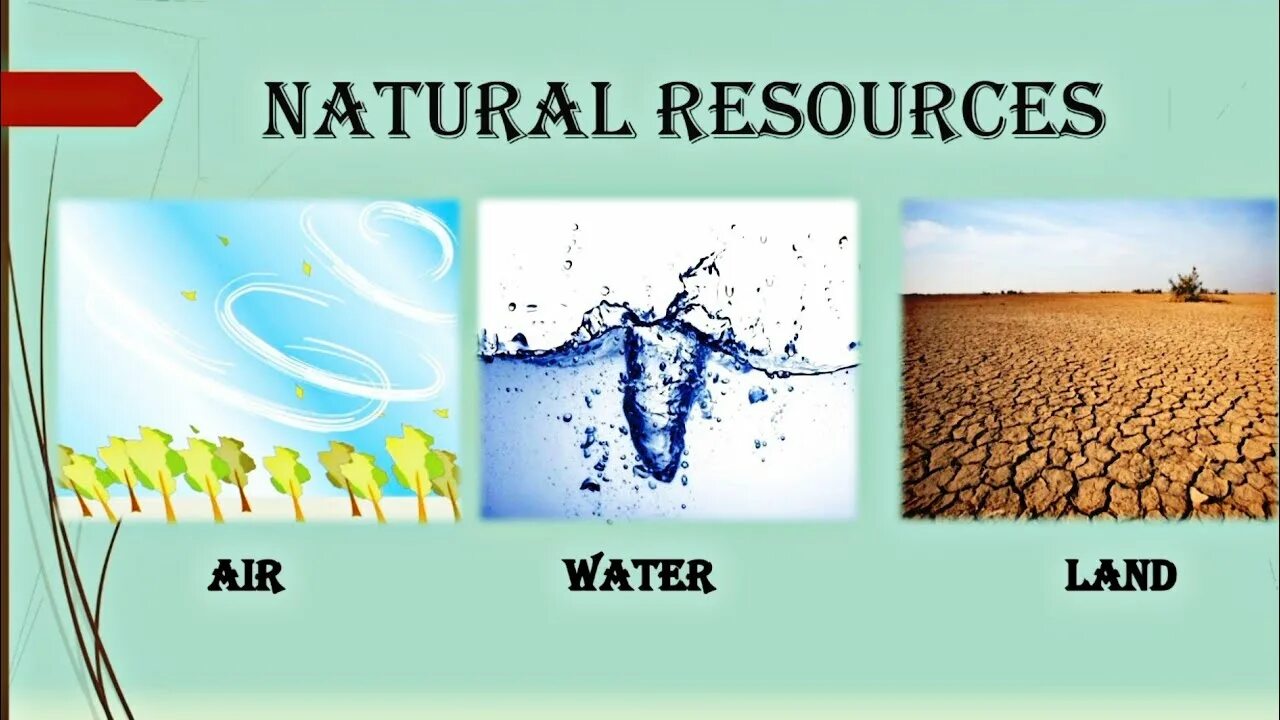 Воздух вода отзывы. Land Water Air. Land Air Water transport. Natural resources Air. Natural resources (Land).