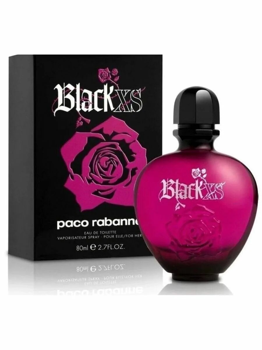 Paco rabanne xs женские. Духи Paco Rabanne Black XS женские. Paco Rabanne Black XS for her. Пако Рабан женские Блэк. Black XS for her by Paco Rabanne.