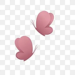Papillon rose