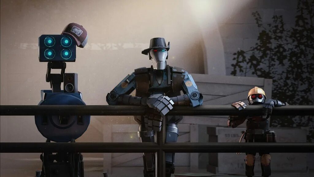 Робот 2 часа. Робот лакки. робот стим. love death and robots аватар. сопротивление роботам.