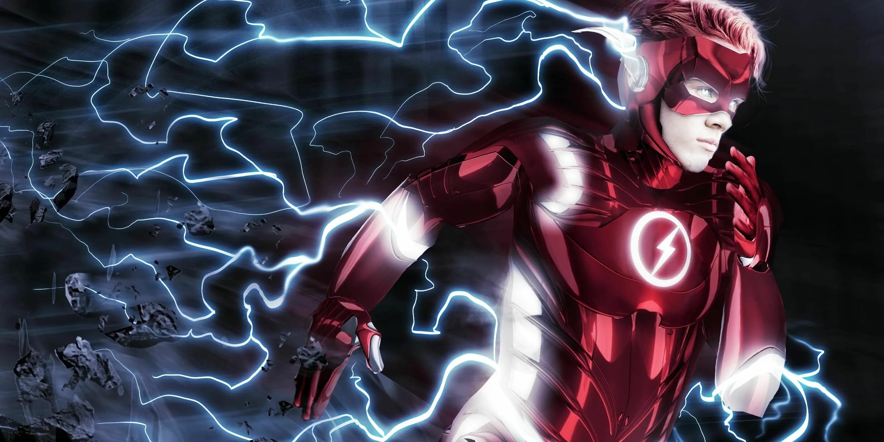 Уолли Уэст. Уолли Уэст CW. Уолли Уэст зеленый фонарь. Wally West Flash.