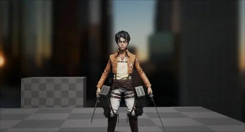 guedins attack on titan fan game, eren, image, screenshots, screens, pictur...