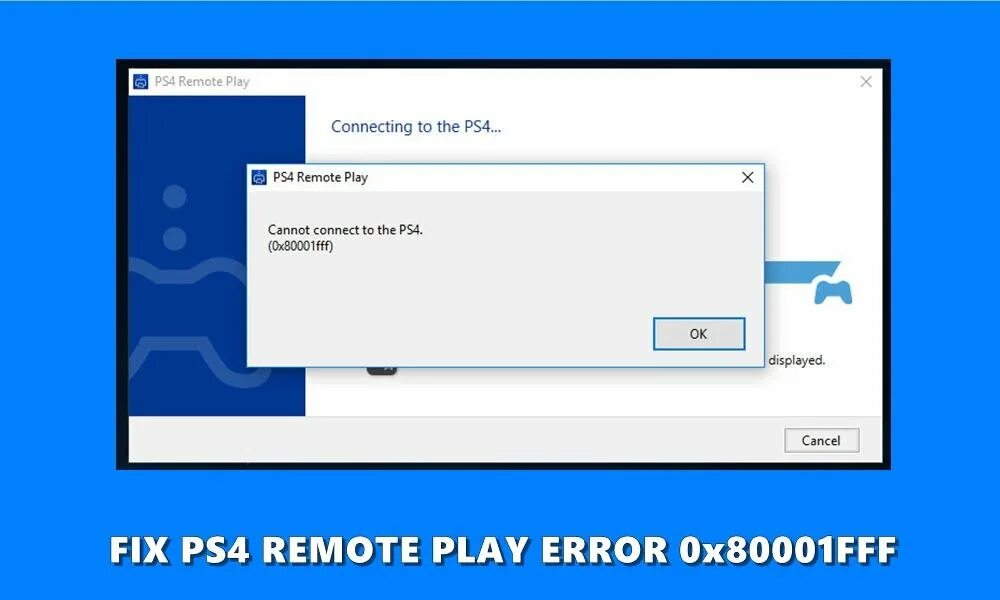 Error remote connection. Ps4 Remote Play код. Произошла ошибка повторите попытку позже PS Remote Play. PS Remote Play ошибка 80108d45. Произошла ошибка при запуске PS Remote Play.