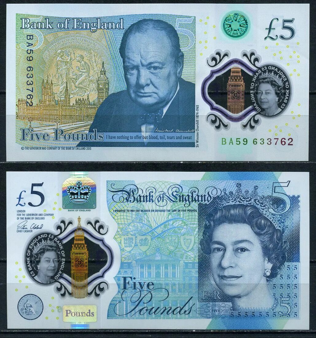 The five pound note