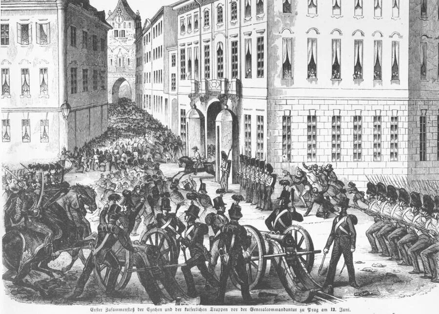Революция в Чехии 1848-1849. Пражское восстание 1848. Восстания в Германии 1848-1849. Буржуазные революции 1848-1849 Франция.