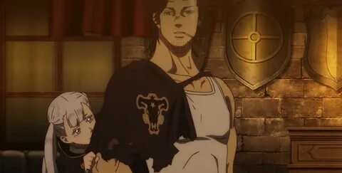 Noelle can be seen hiding behind Yami in Black Clover anime. 