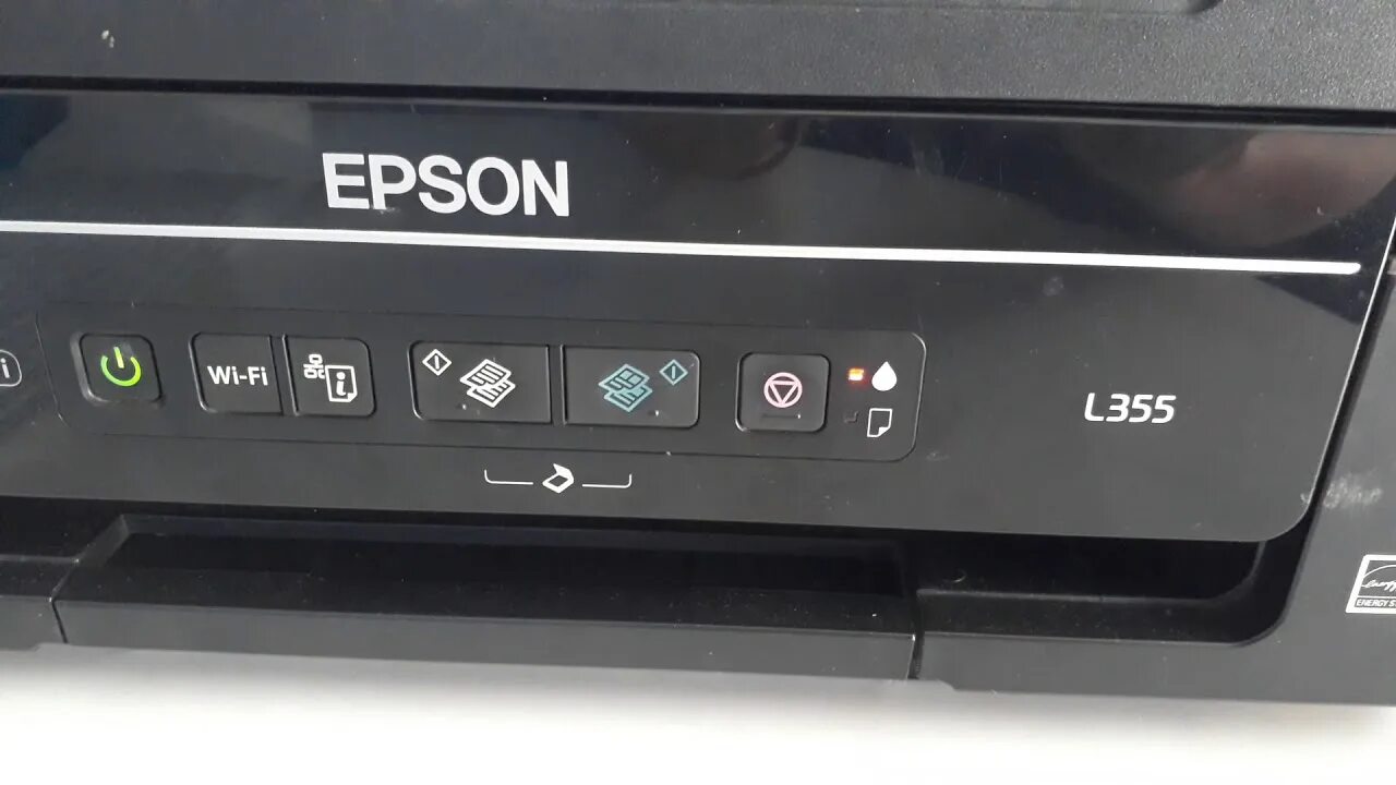 Epson моргает капля