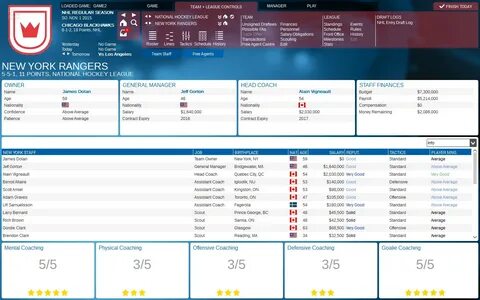 Franchise hockey manager 11