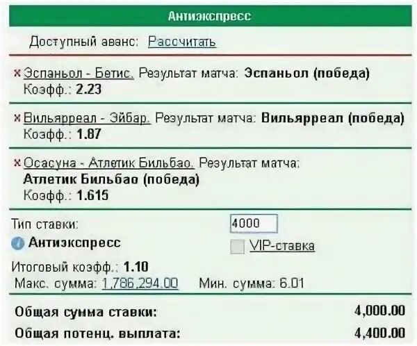 Расчеты по предварительной оплате