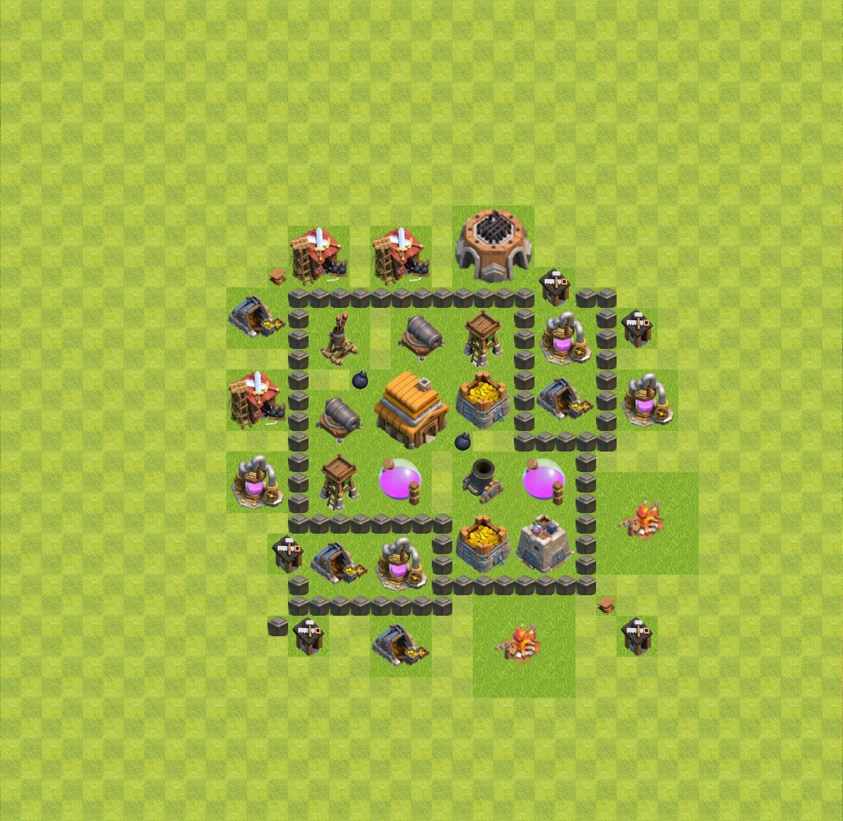 Clash of clans местоположение