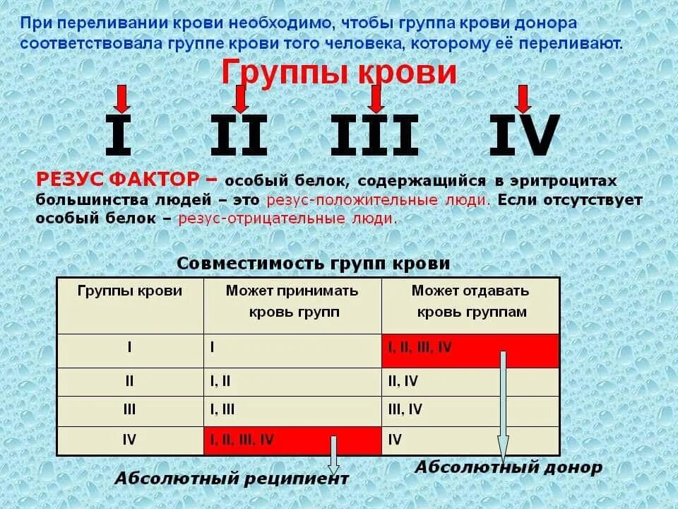 0 отрицательная кровь