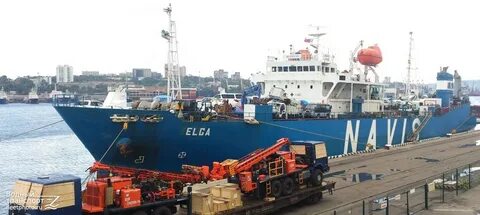 Elga судно местонахождение