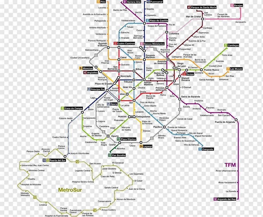 Кольцевая линия метро мадрид. Метро Мадрида схема. Схема метро Мадрида 2022. План метро Мадрида. Схема метро Мадрида 2023.