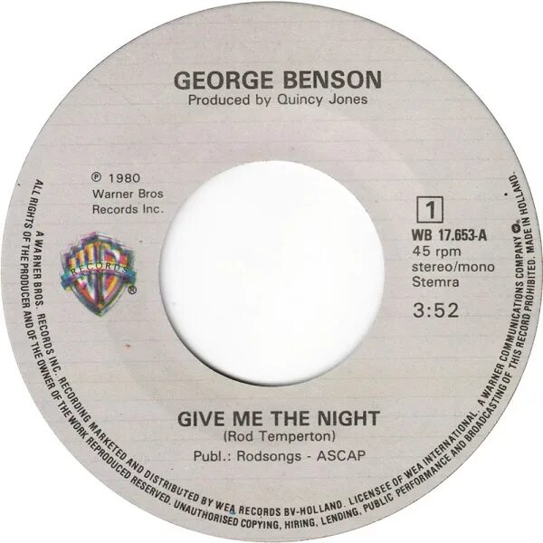 George benson give me the night. George Benson - the best of George Benson. George Benson [1980] give me the Night. Shape of things to come Джордж Бенсон.
