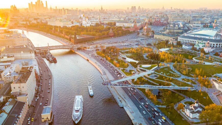 Прогулки от зарядья
