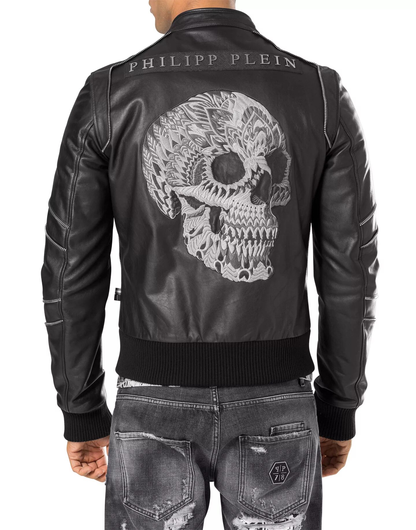 Куртка philipp plein мужская. Philipp plein Jacket. Филип Плейн куртка мужская. Philipp plein Leather Jacket.