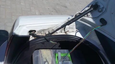 Открытие багажника пассат б5