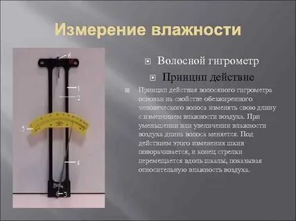 Функции гигрометра