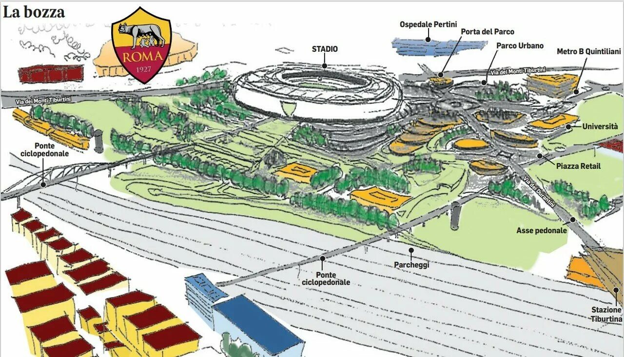 Турнир атп в риме 2025. Стадион roma. новый стадион ромы. новый стадион ромы в риме.