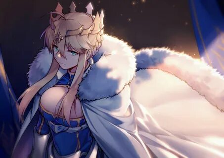 "Artoria Pendragon" "Lancer" Kawaii Anime Girl, Anime A...