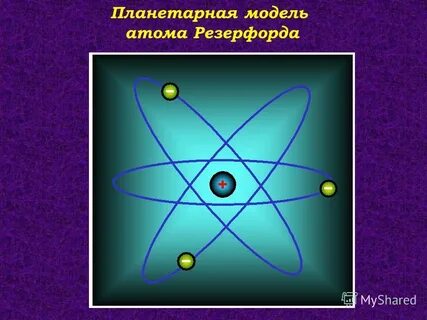 Модель резерфорда физика