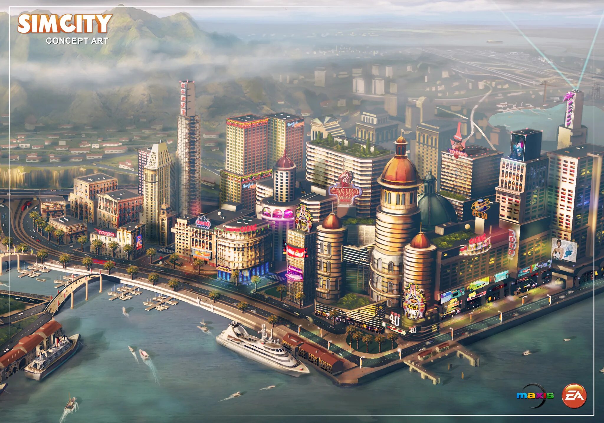 Город вблизи. Мидтаун нью-йорк. Build better future. Столица флориды. Simcity игра.